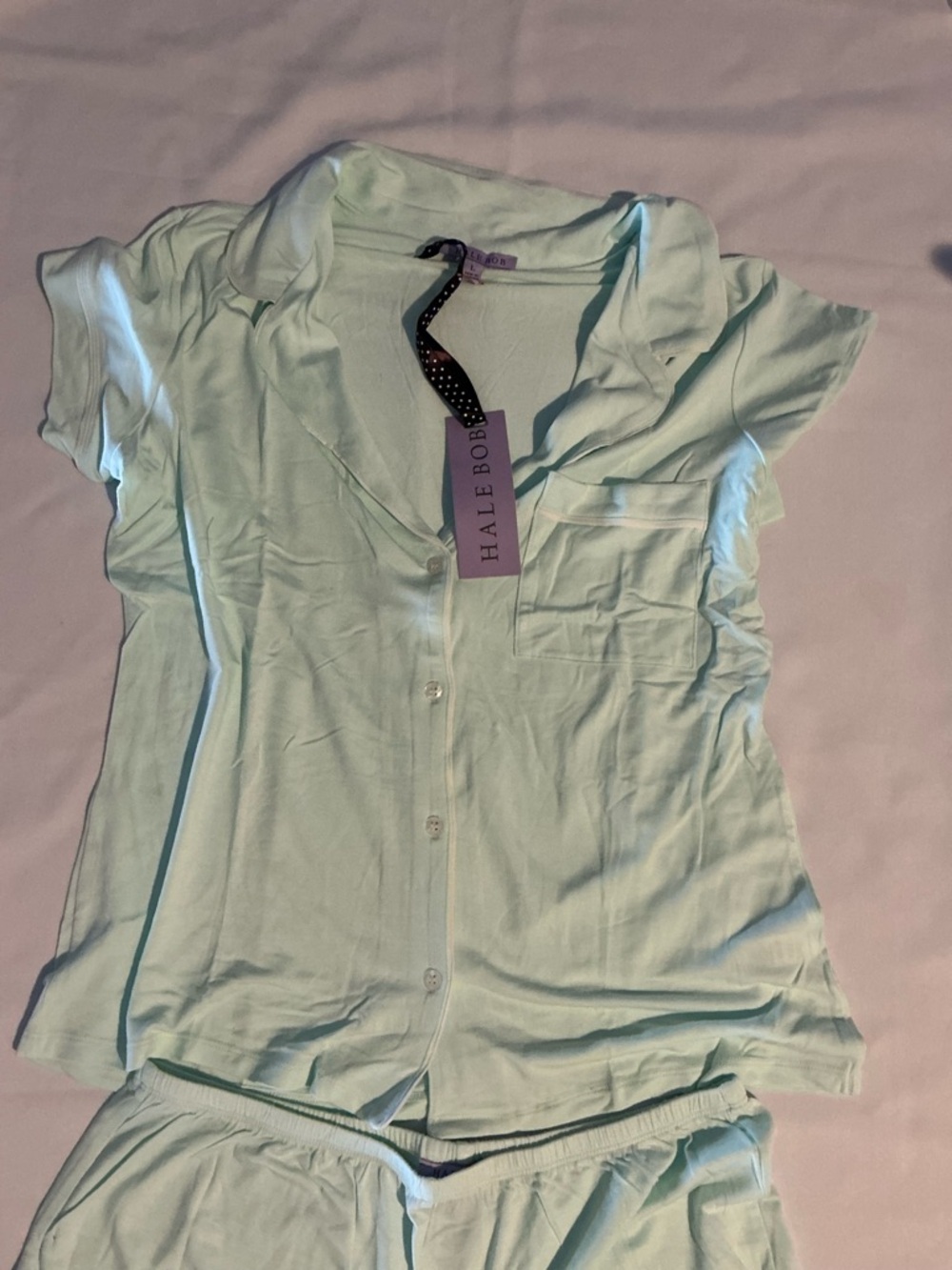 Hale Bob Women's Mint Pajama Set